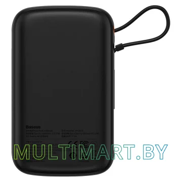 Портативное зарядное устройство Baseus PPQD020001 10000mAh 20W (черный) картинка 2